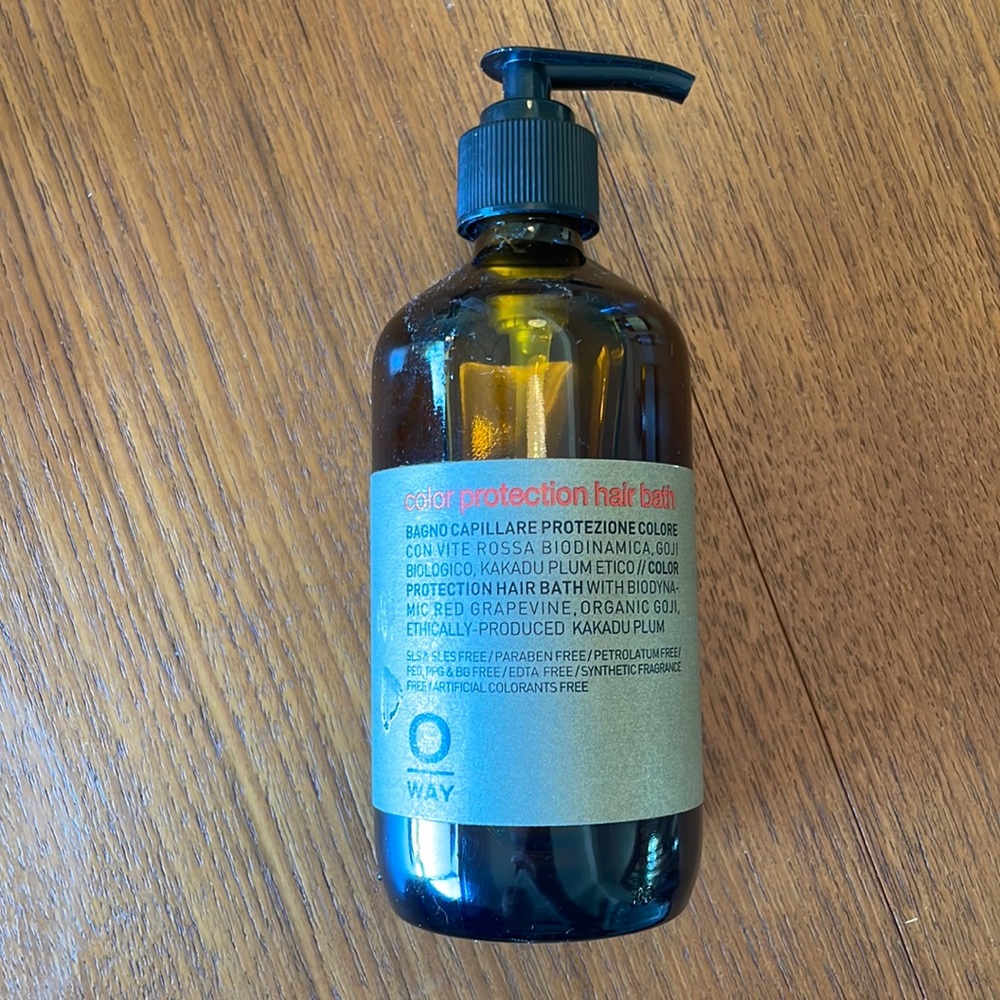 O WAY color protection hair bath